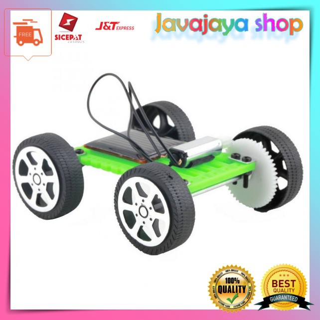 Mainan Mobil Robot Tenaga Surya Teka -Teki Pendidikan Anak JMT