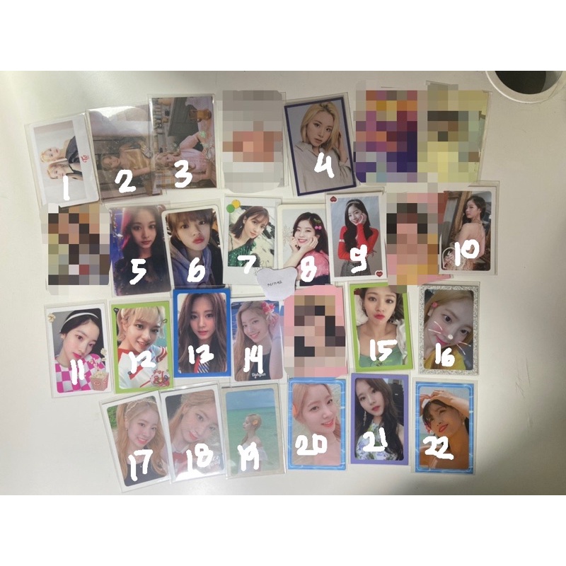 OFFICIAL Twice PC Photocard Dahyun Dubu Jeongyeon Tzuyu Chaeyoung Momo Sana Pola Japan Unit Once Hal