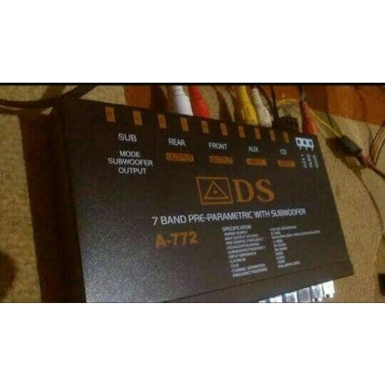 F3B652h4gt Pre Amp Parametrik Ads A-772 Equalizer Audio Mu31