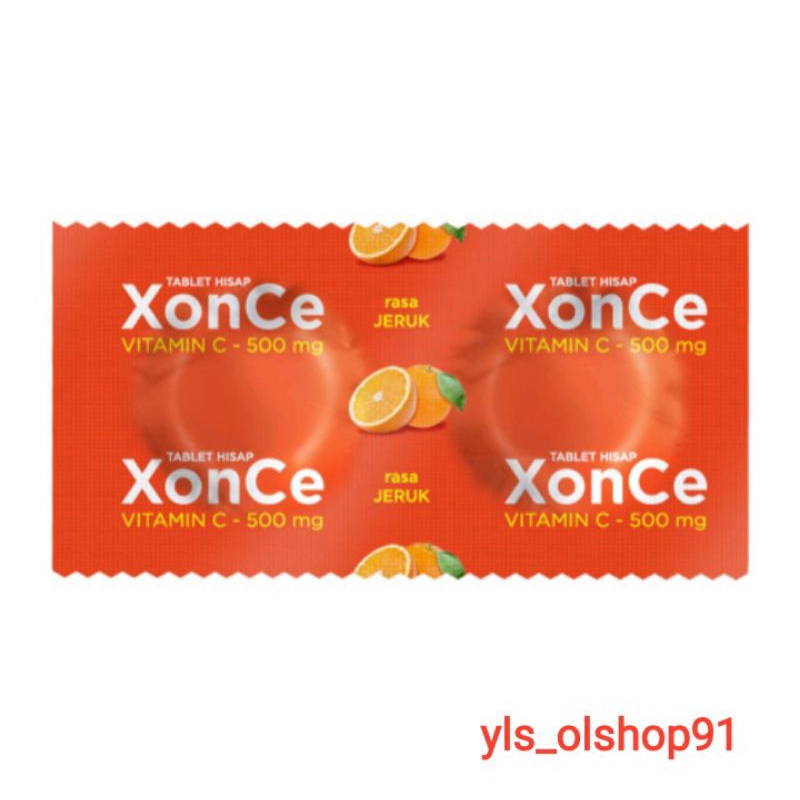 xonce vitamin c 500g / tablet hisap xonce vitamin c 500g