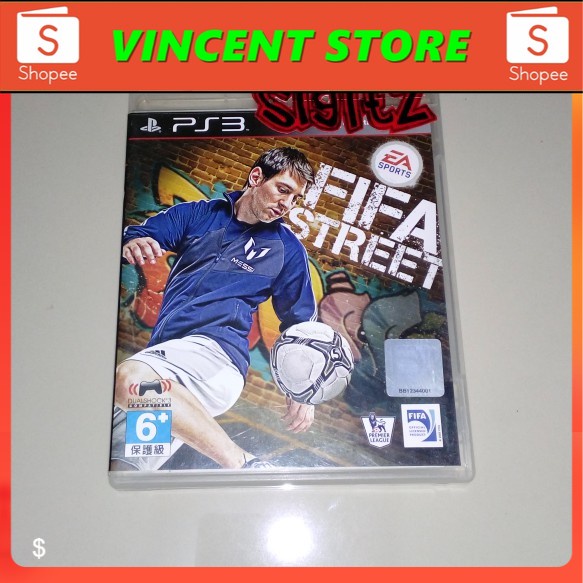 PRODUK ORIGINAL bd PS3 kaset game FIFA STREET