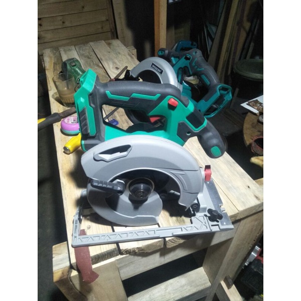 dca cordless circular saw unit only bekas pesanan