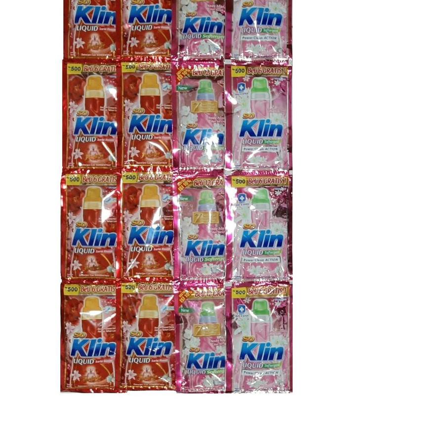 TopMurah SO KLIN LIQUID SACHET (24 ML / 22 ML)