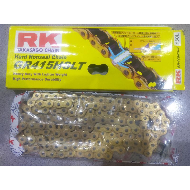 RANTAI RK TAKASAGO CHAIN 428 415 HSLT 120L 130L