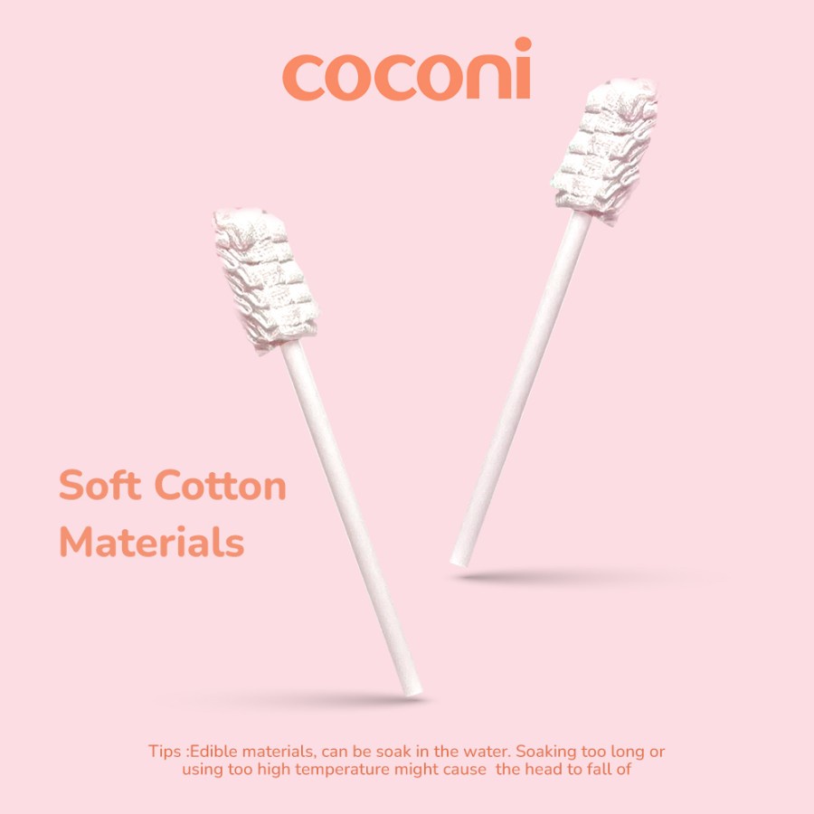 Coconi Baby Oral Cleaner Gauze Stick | Kain Kasa Steril