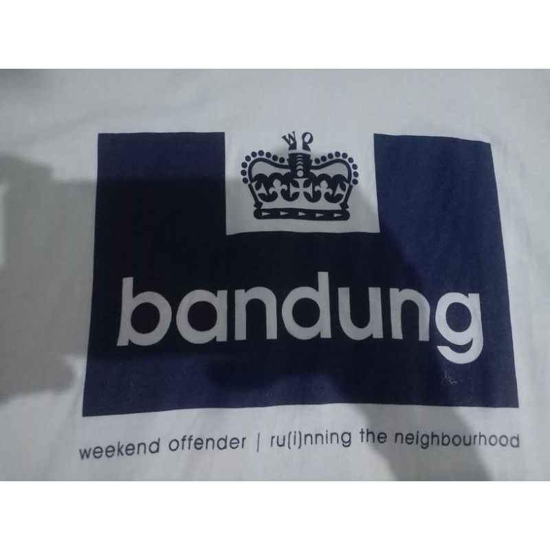 t-shirt wekeend offender city series Bandung
