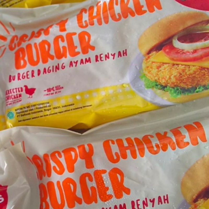 

BELFOODS Crispy Chicken Burger