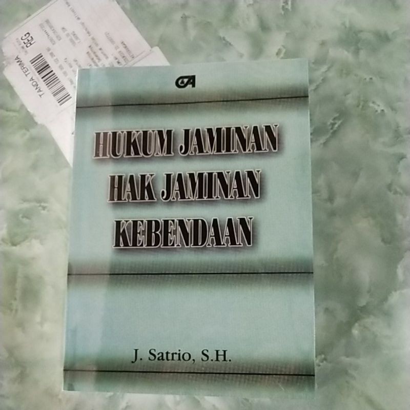 hukum jaminan hak jaminan kebendaan