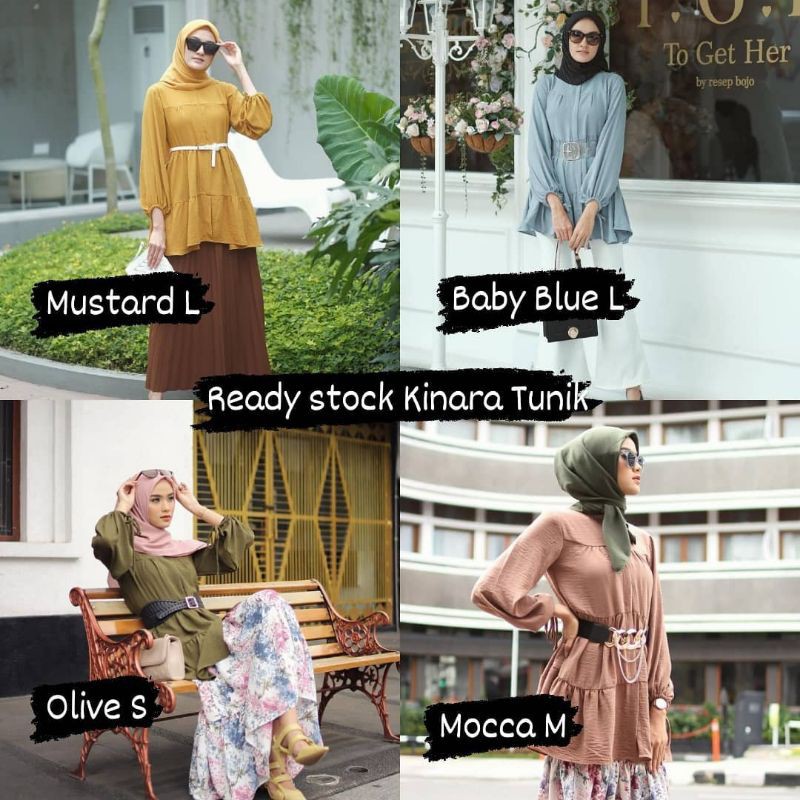 Kinara Tunik Vol 2  by Kinara Scarves
