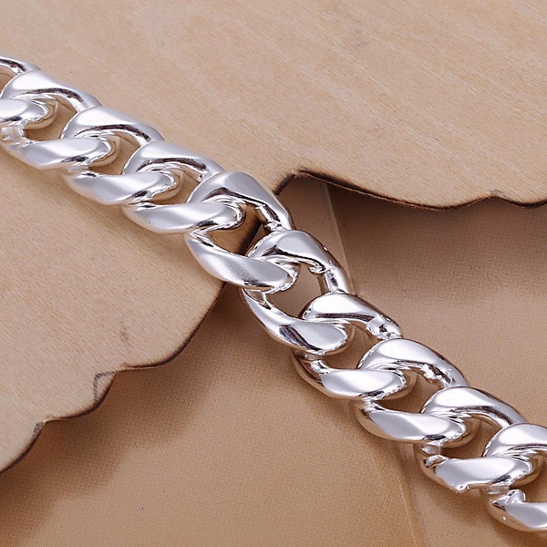 Kalung Bahan Stainless Steel Warna Silver Ukuran 10MM Untuk Wanita