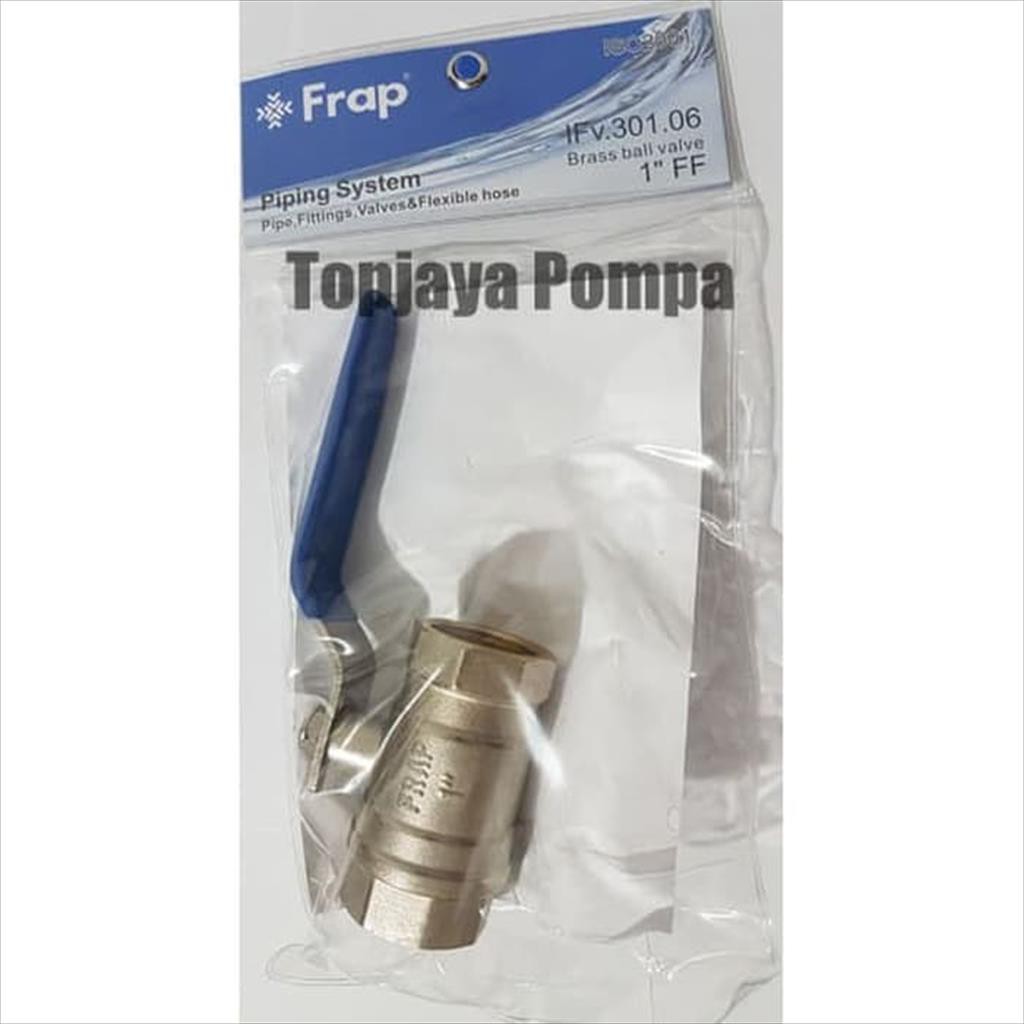 BALL VALVE BRASS FRAP 1&quot; IFv.301.06