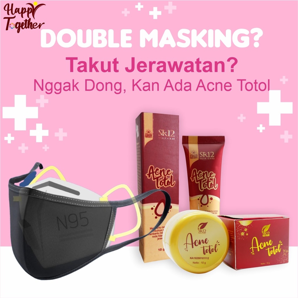 AMPUH !!! Mengobati &amp; Mengempeskan Jerawat Acne Totol SR12