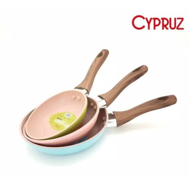 Fry Pan Marble Mini Anti Lengket Cypruz