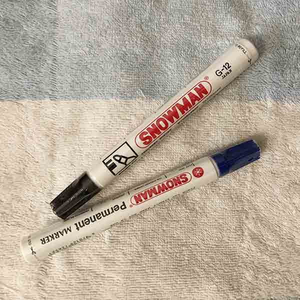 

SPIDOL SNOWMAN PERMANENT MARKER G-12 (1PCS)