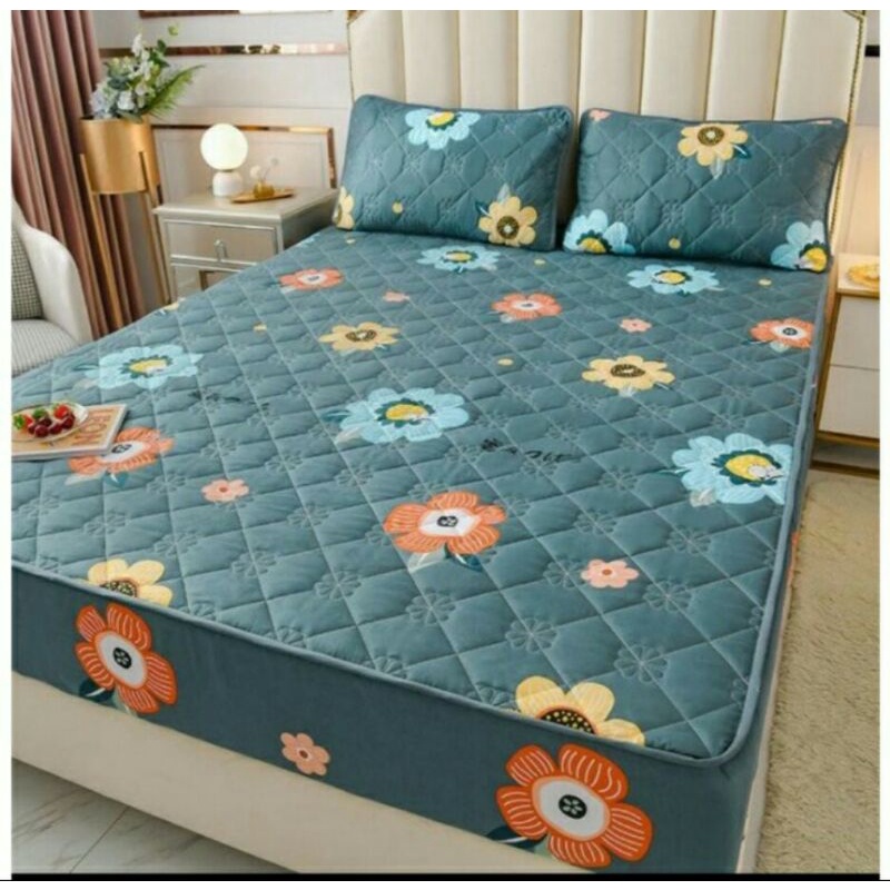 SPREI  SULTAN WATERPROOF 180x200( termurah) Ra-11