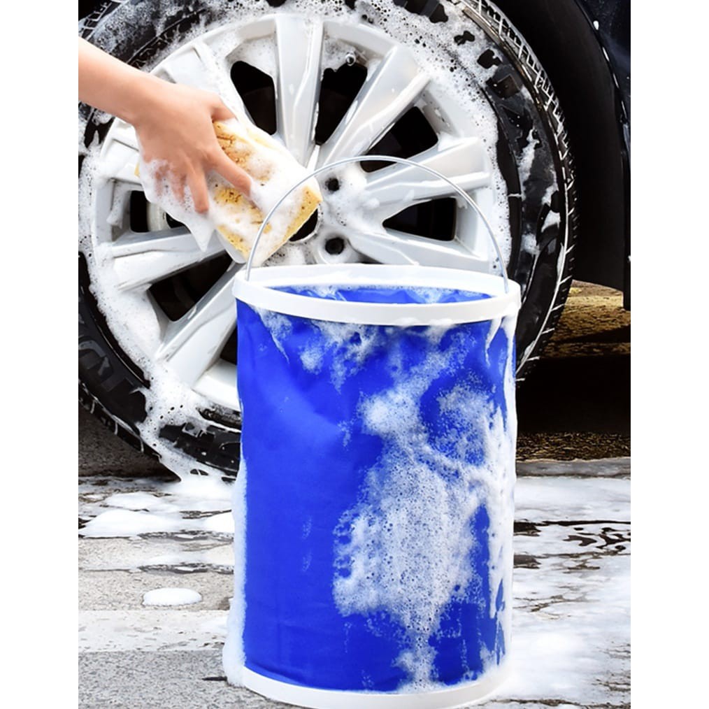 Ember Lipat Portable Multifungsi /  Ember pancing/Ember cuci mobil dan motor 9 Liter