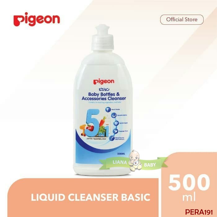 PERA191 PIGEON BABY BOTTLES &amp; ACCESSORIES CLEANSER 500ML / SABUN CUCI BOTOL PIGEON