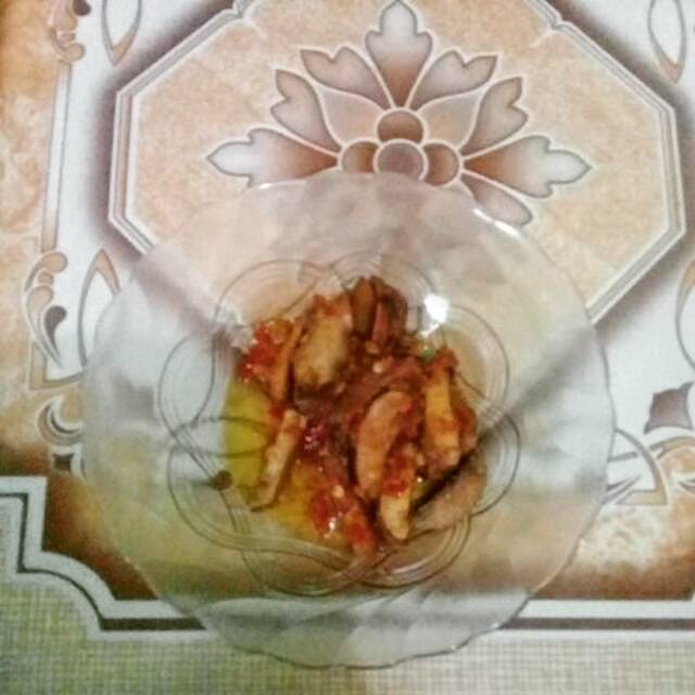 

Jengkol pedas goreng