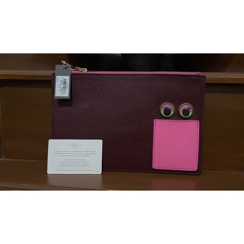Dompet Fossil Wristlet Fossil dompet wanita dompet koin