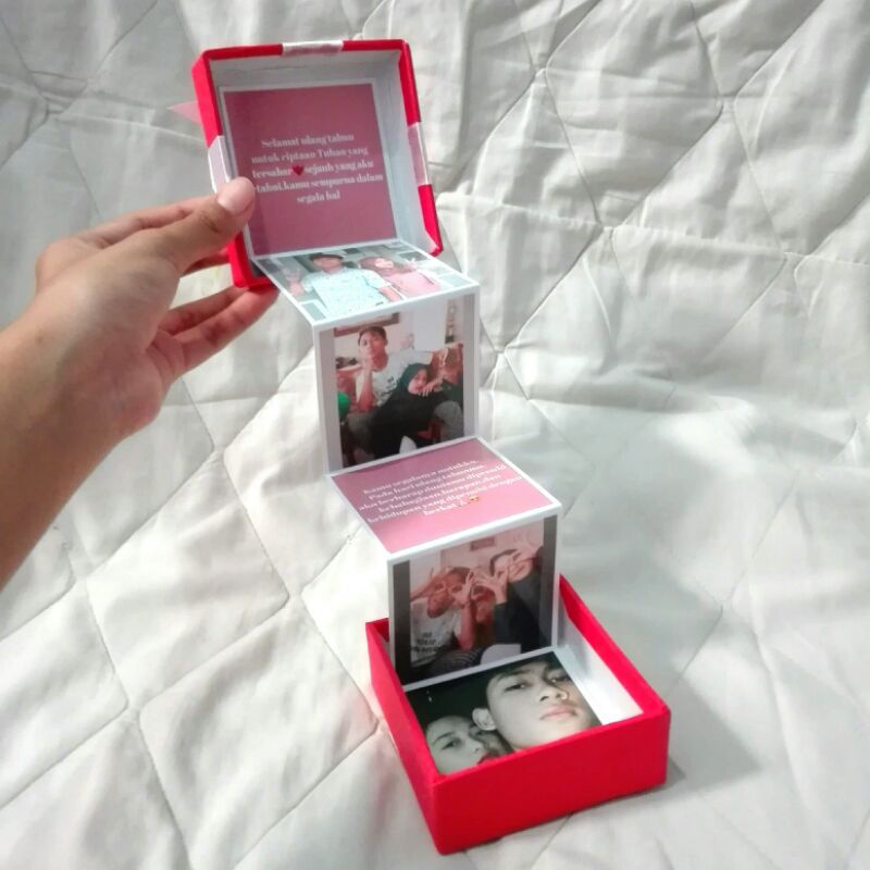 

Polaroid box / Kotak kado polaroid / polaroid gift box / kotak polaroid / kado unik