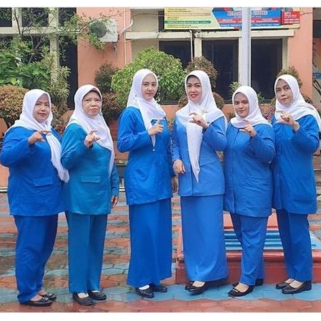 seragam igtki/igtki biru benhur/igtki set pendek