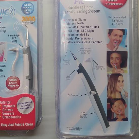 ✳ Alat Pembersih Karang/Plak Gigi Elektrik Sonicw - Manual ☺