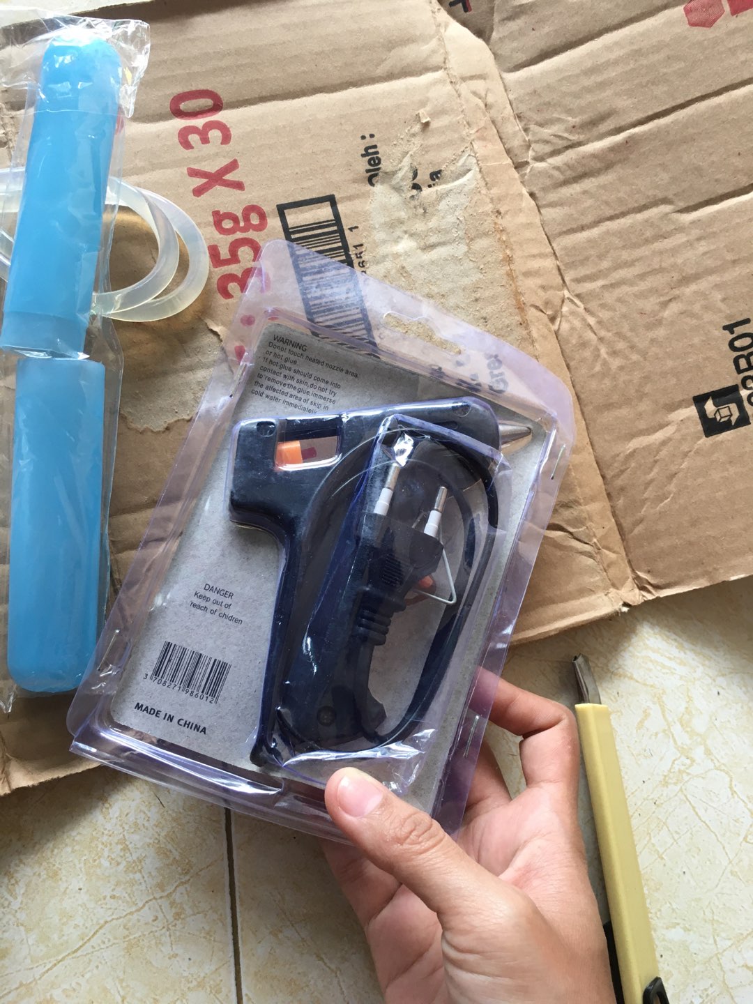 Glue Gun Alat Lem Tembak Kemasan Opp/glue Gun Pistol Lem Solder Lem Tembak Lilin Kecil