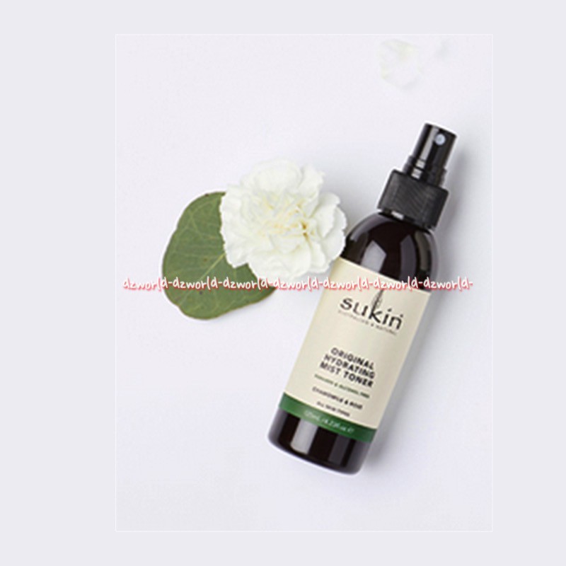 Sukin Original Hydrating Mist Toner Chamomile Rose 125ml Pembersih Muka Wangi Mawar Sukkin