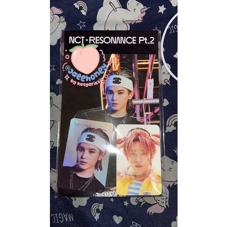 LENTICULAR TAEYONG PHOTOCARD SET RESONANCE PT2