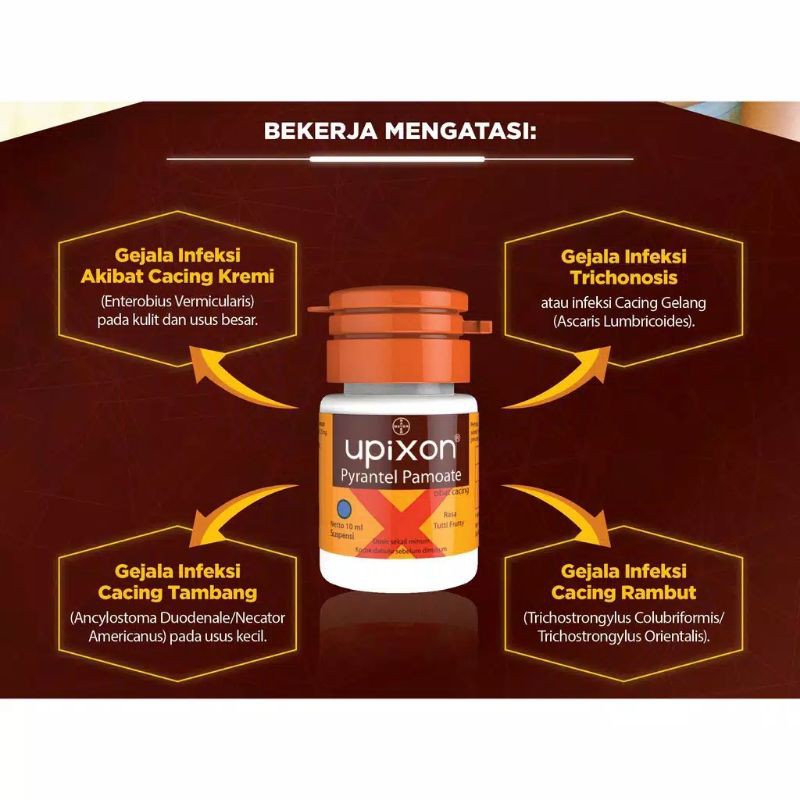 Upixon Obat Cacing 10ml