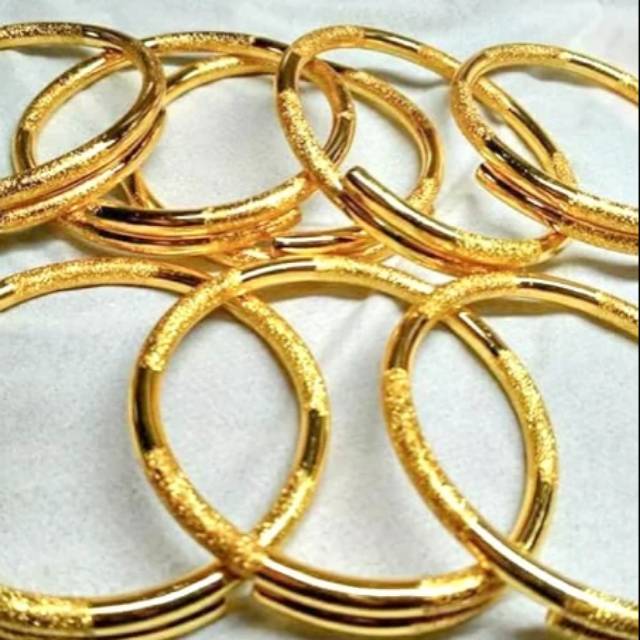 Gelang keroncong Lapis Emas