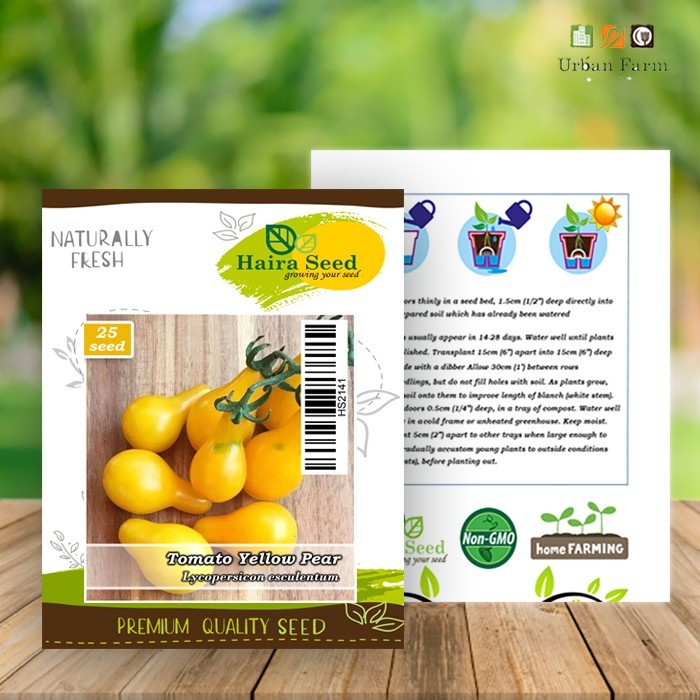 Bibit-Biji Tomat Cherry Yellow Pear (Haira Seed)