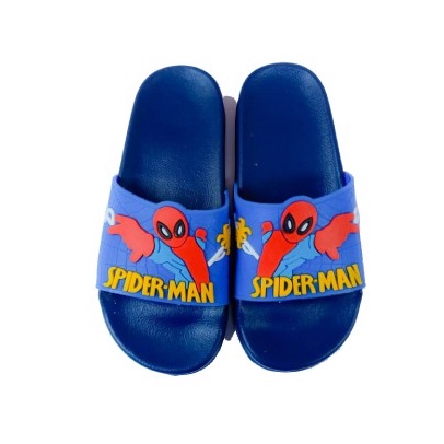 Sandal Selop anak karet Karakter Spiderman