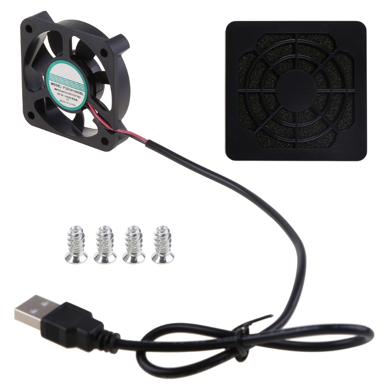 Bt FGD5010H2BL Untuk DC 5V 0.1A CPU/GPU Kipas Pendingin Portable USB Power Heatsink Exhau