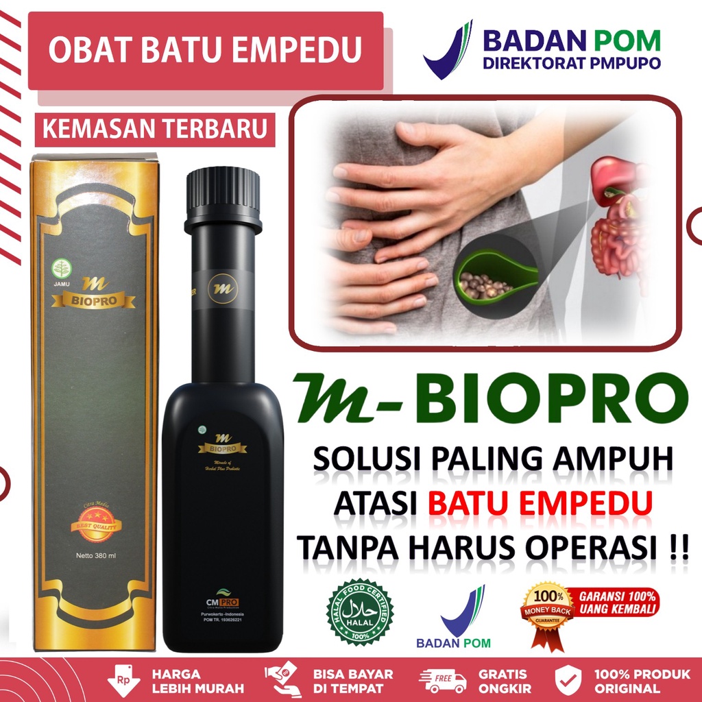 Obat penghancur batu Empedu paling ampuh tanpa operasi herbal cina ori Mbiopro