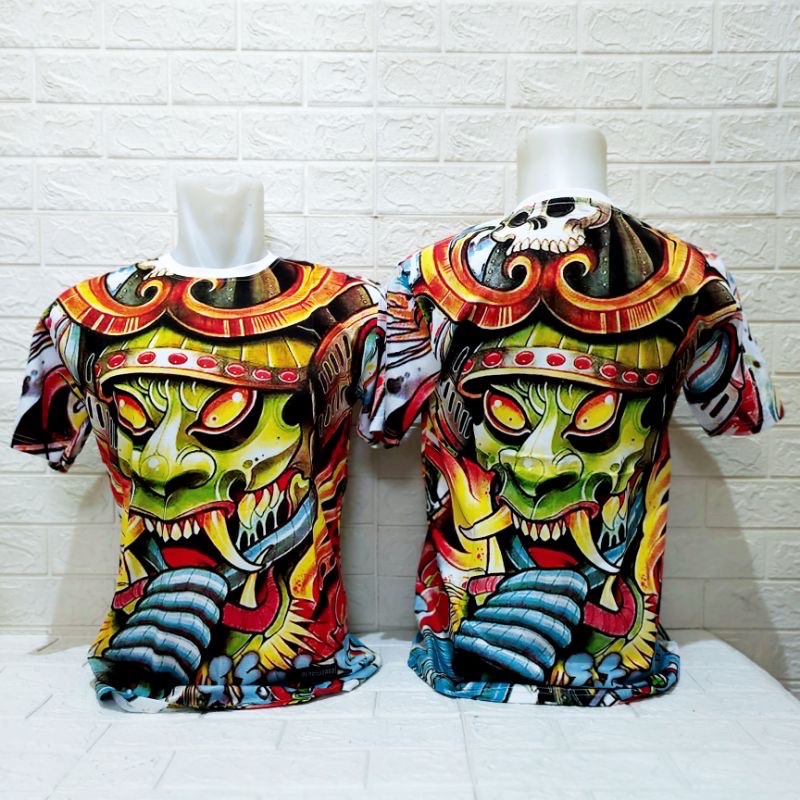 KAOS PRIA JEPANG SAMURAI FULLPRINT RONIN / JAPAN / ONICLAY LUXURY FULL PRINTING