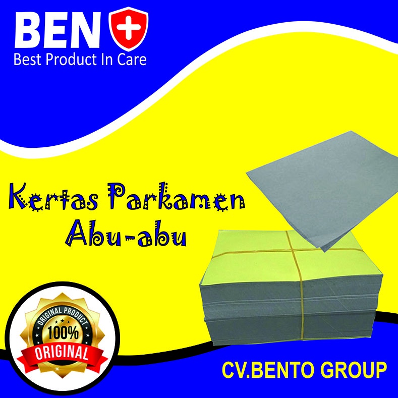 Kertas Perkamen Abu Abu