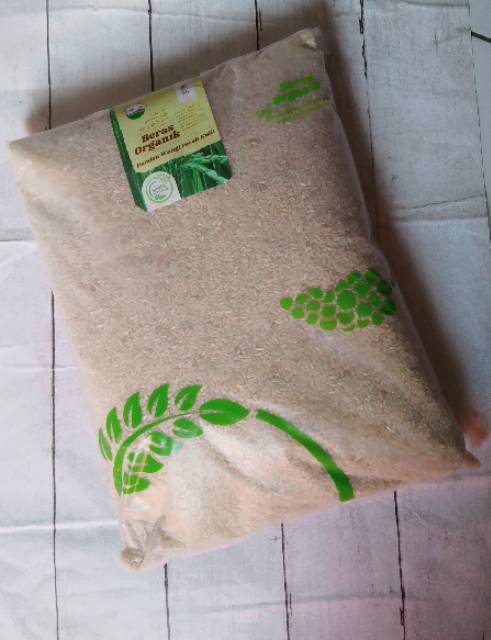 

Beras Coklat Pecah Kulit/Pandan Wangi/Merah 5kg Lingkar Organik