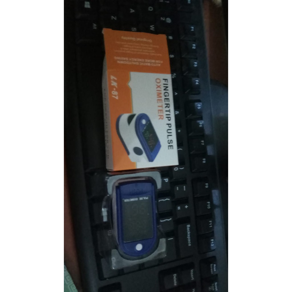Pulse Oximeter Lk 87 Lk87 Biru