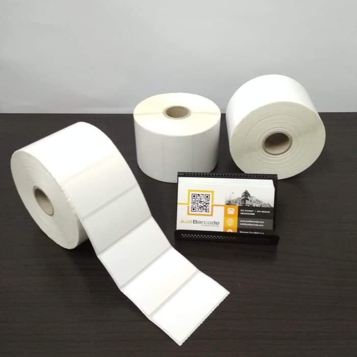 

LABEL PRINTER BARCODE 60X30MM - 60X30 MM - 1 LINE SEMICOATED ISI 1.666