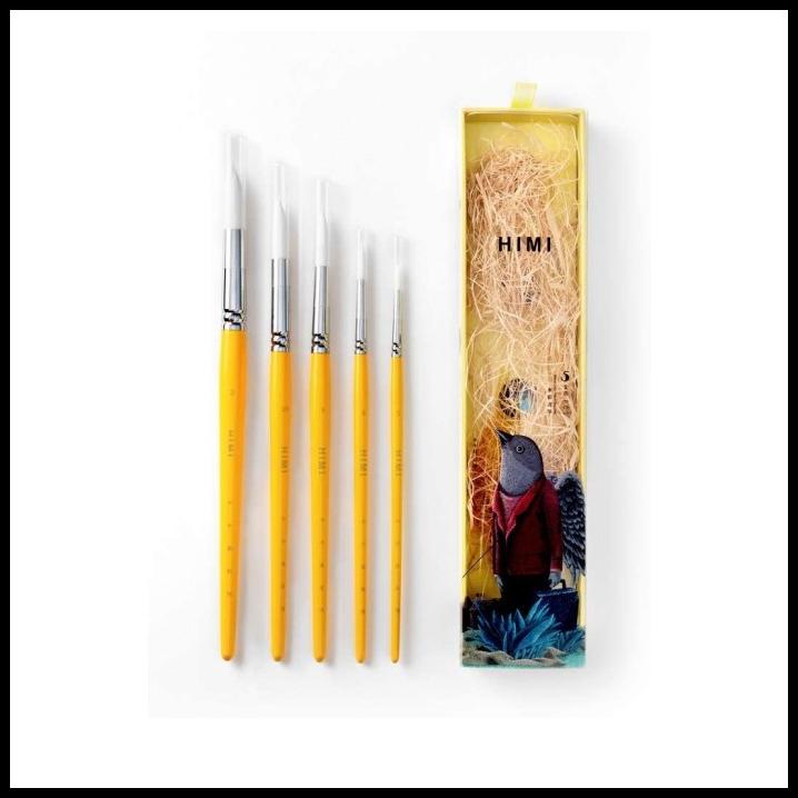 

Miya Himi Little Bird Brush Set Round Set 5