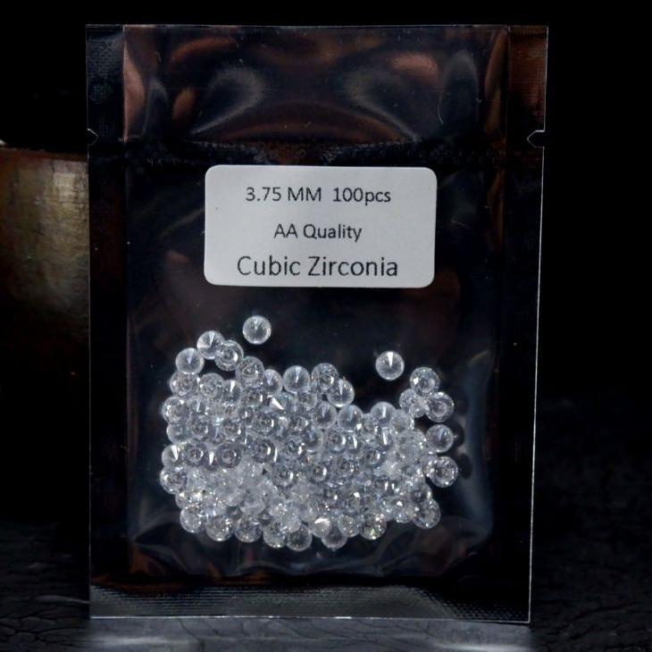 A2 / AAA - Lokal Quality 50-1000pcs 1mm - 3.0mm - 6.0mm Cubic Zirconia Permata Sirkon ♥