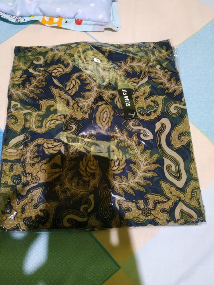 Baju Batik Pria Slimfit & Lapis Furing Halus Regulerfit Lengan Panjang Bl4 Wong [limited Edition]