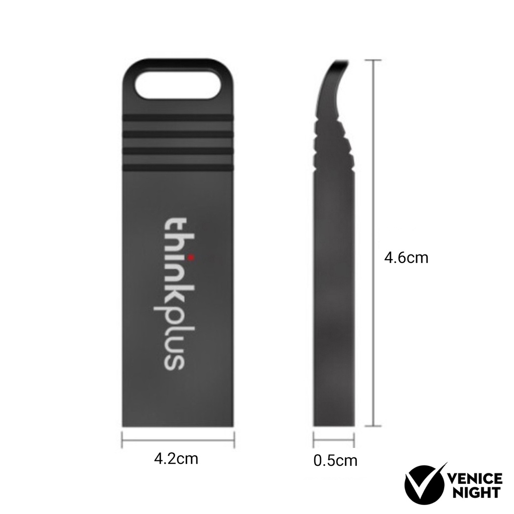 (SF) Lenovo-thinkplus Flashdisk USB High speed Transmisi Data Bahan Logam