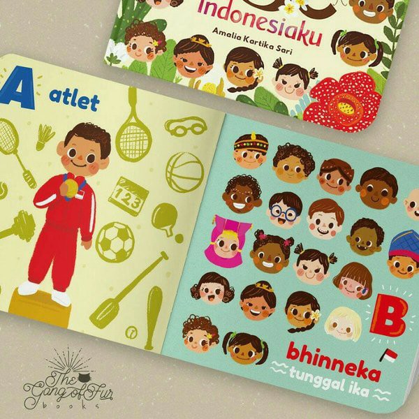 Buku ABC Indonesiaku oleh Amalia Kartika