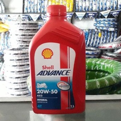 Oli Shell Advance AX3 20W/50 1L