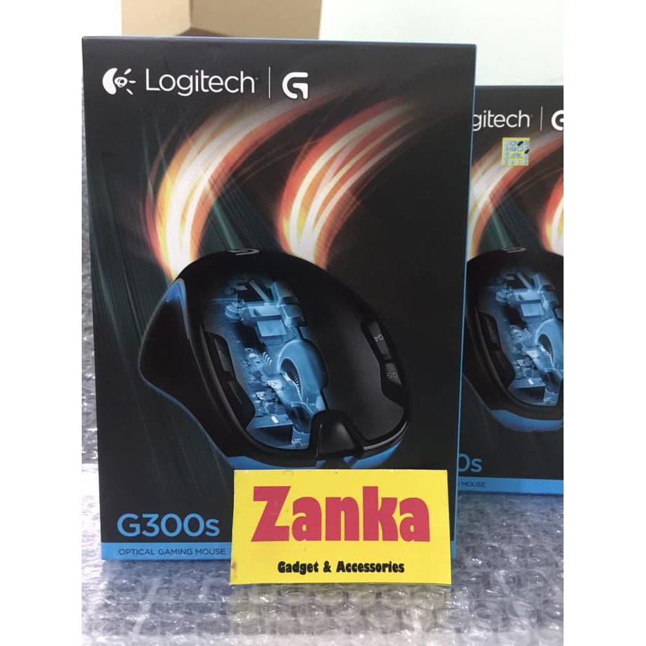 Mouse Logitech G300S - Hitam