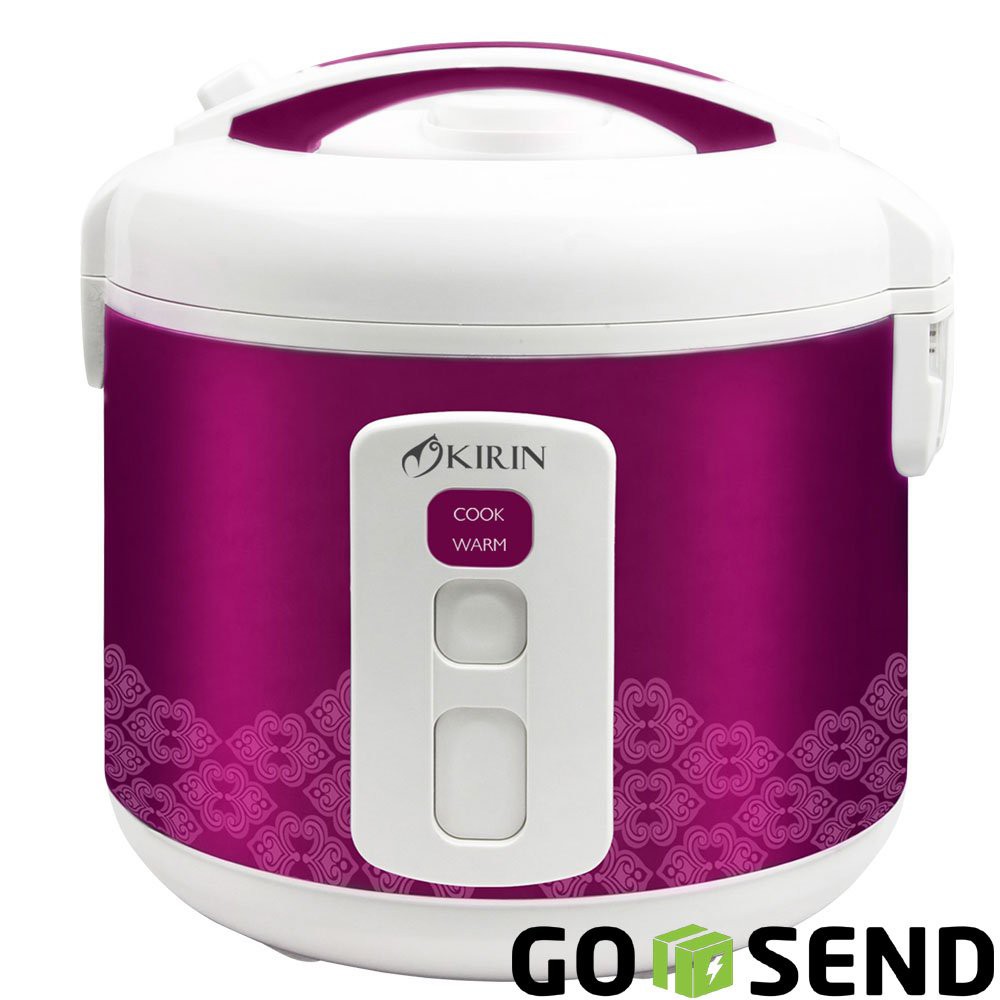 Kirin Rice Cooker 2 Liter KRC-388 BLUE/ MAGENTA