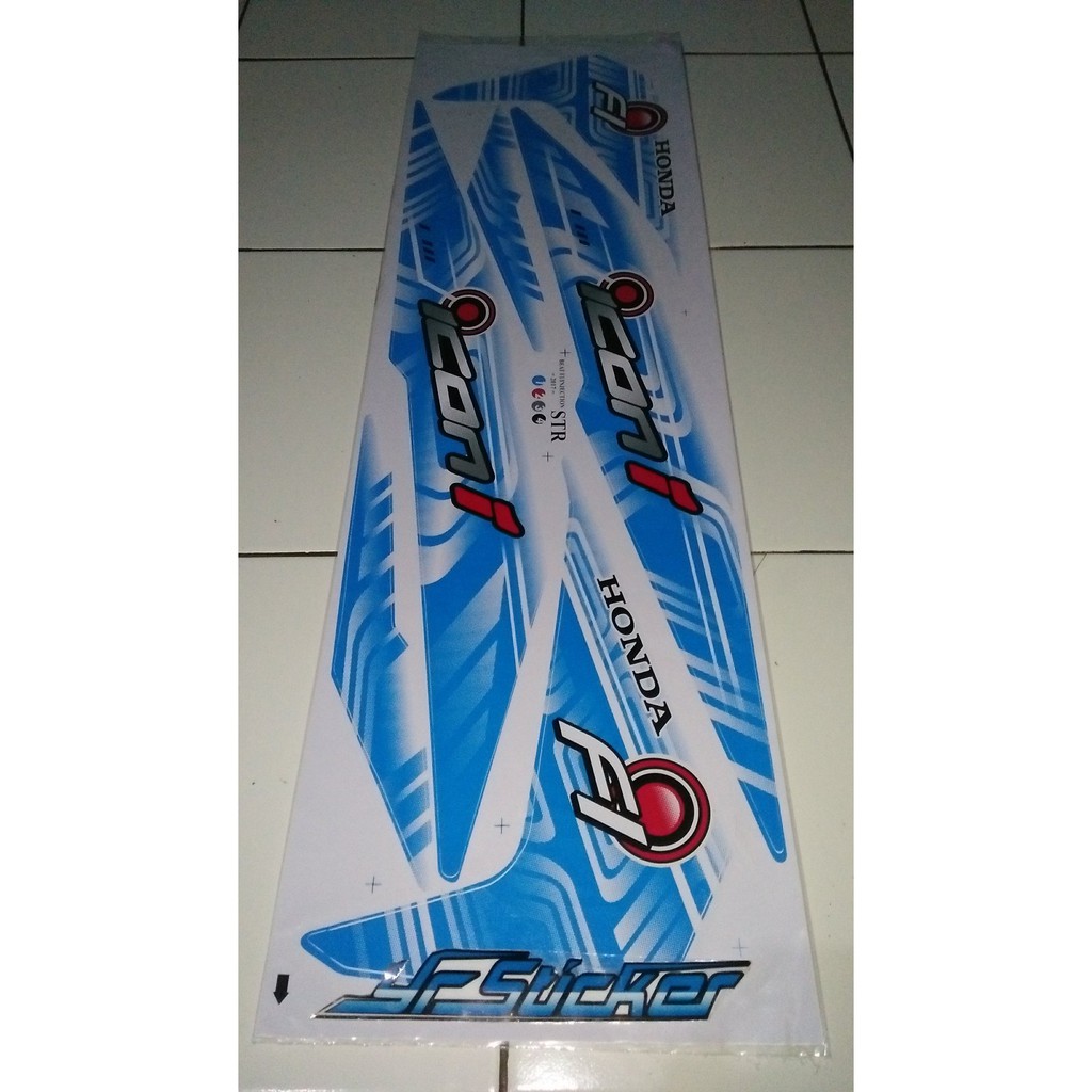 Jual Stiker striping variasi honda new beat fi esp 2016-2017 icon cyber