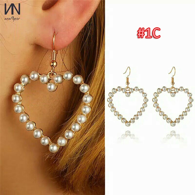 Anting Fashion Wanita Import Anting Korea Style Aneka Model Terkini 362